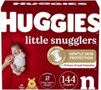 Huggies Little Snugglers Baby Diapers, Size