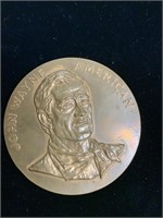 VINTAGE JOHN WAYNE 3 “ DOUBLE SIDED MEDALLION