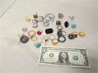 Nice Lot of Assorted Jewelry Rings
