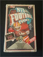 1991 Upper Deck Football Wax Box
