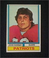 1974 Topps John Hannah rookie card #383