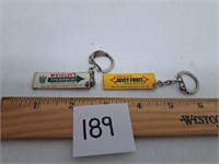 Vintage Wrigleys Gum Keychains