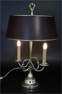 BALDWIN'S SERPENTIE LAMP DBL CLUSTER LIGHTING