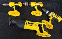 4 deWalt Hand Tools