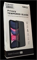 10 PCS-PRIVACY TEMPERED GLASS SCREEN PROTECTOR IPH