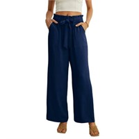 S  Sz S JWD Women's Wide Leg Pants With Pockets Hi