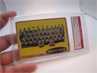 1962 Topps Angels Team Graded Collectors Card
