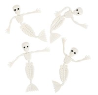 Mermaid Skeleton Bendables - 24 Pc.
