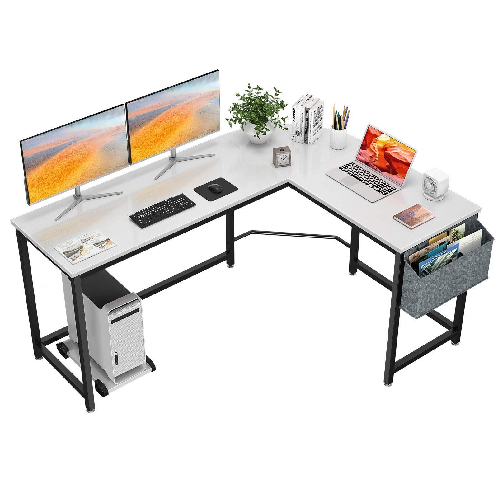 Homfio L Shaped Desk 58’’Computer Corner Desk