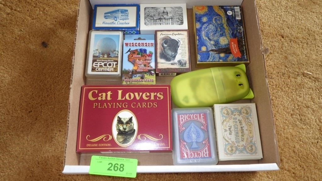 VINTAGE & NEWER PLAYING CARDS