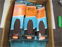 14 New Assorted Boxes of 3" x 23 3/4" Sanding Belt