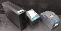 APC Battery Back-Up & (2) Epson Thermal POS