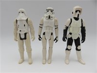 Star Wars Vintage Imperial Army Figures Lot of (3)