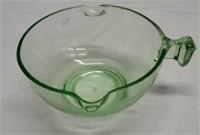 Green Depression Batter Bowl D&B Co.