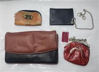 Change Purse/Wallets (4x) Lot vintage