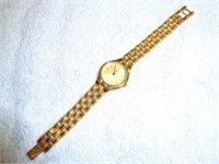 Bucherer Ladies Gold Plated Watch