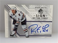 2007 Sp Authentic Sign Of Times Ryan Smyth Auto