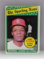 1969 Topps Curt Flood The Sporting News #426