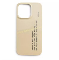 Atticus $25 Retail iPhone 13 Pro Case Poetry Is