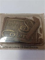 Vtg. Cobra Belt Buckle