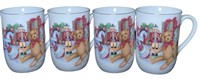 Vintage Otigari Christmas Mugs