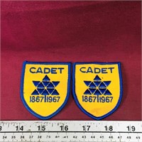 Lot Of 2 Canadian Centennial Cadet Patches