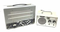 (2) Vintage Amplifiers, Kudelski Swiss Made, Virgo
