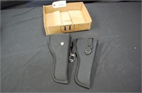 (2) Blackhawk Size 3 Canvas Firearm Holsters