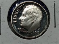 OF) 2005 S Silver Proof Roosevelt dime