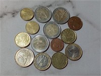 OF) Lot of assorted euros