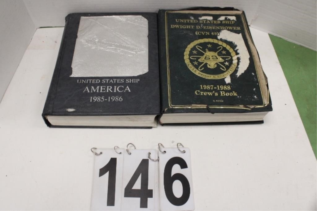 United States Ship America 1985-1986 Book