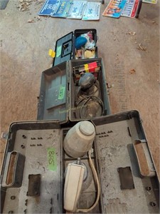 Sprayer, Buffer And Tool Box