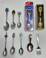 Souvenir Spoons (10x) Lot