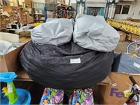 1LOT, EXTRA LARGE BEAN BAG CHAIR AND (2) BAGS