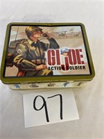 Small GI Joe Tin Lunch Box