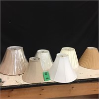 Lot of 6 Lamp Shades