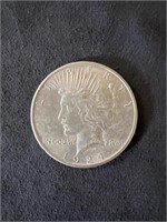 Peace 1924 90% Silver Dollar