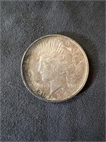 Peace 1924 90% Silver Dollar