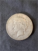 Peace 1935 90% Silver Dollar