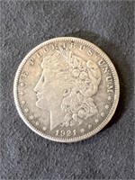 Morgan 1921 S 90% Silver Dollar