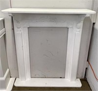 Wooden Painted Fireplace Mantle