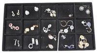 Lot #4968 - Nice traylot of matched earring