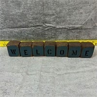 "Welcome" Decoration
