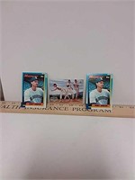 3 Randy Johnson baseball cards