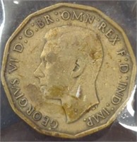 1940 British three pence