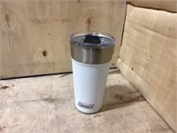 Coleman 20oz Travel Coffee Mug, Powder Coat White