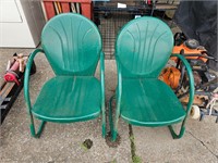 vintage metal patio chairs