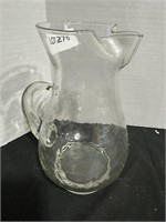 Clear pitcher