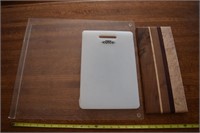 Cutco & 2 other cutting boards