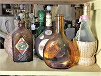 Group of Interesting Liquor Bottles & Decanters